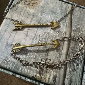 Waxing Poetic necklace and bracelet set.